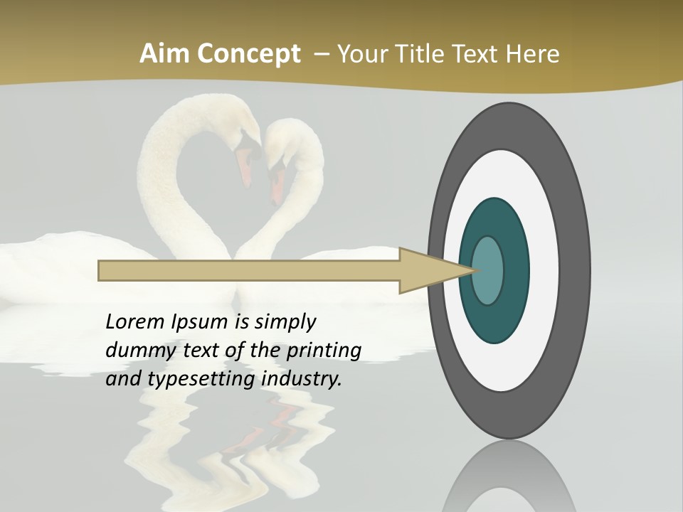 Birds Valentine Valnetines PowerPoint Template