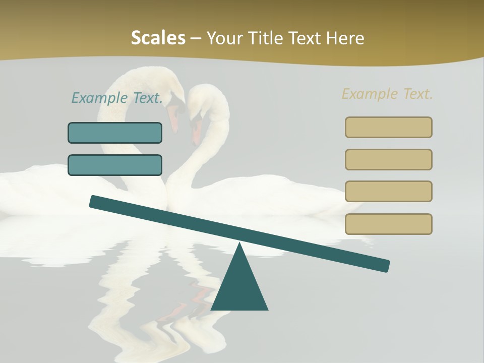 Birds Valentine Valnetines PowerPoint Template