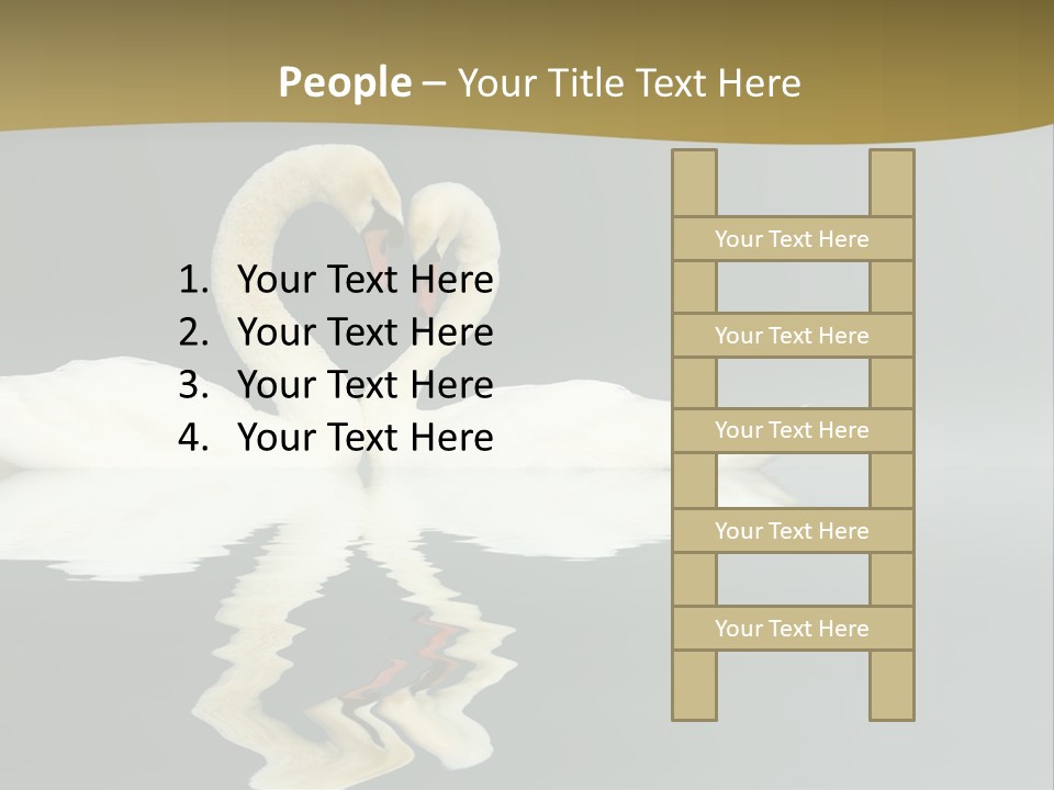 Birds Valentine Valnetines PowerPoint Template