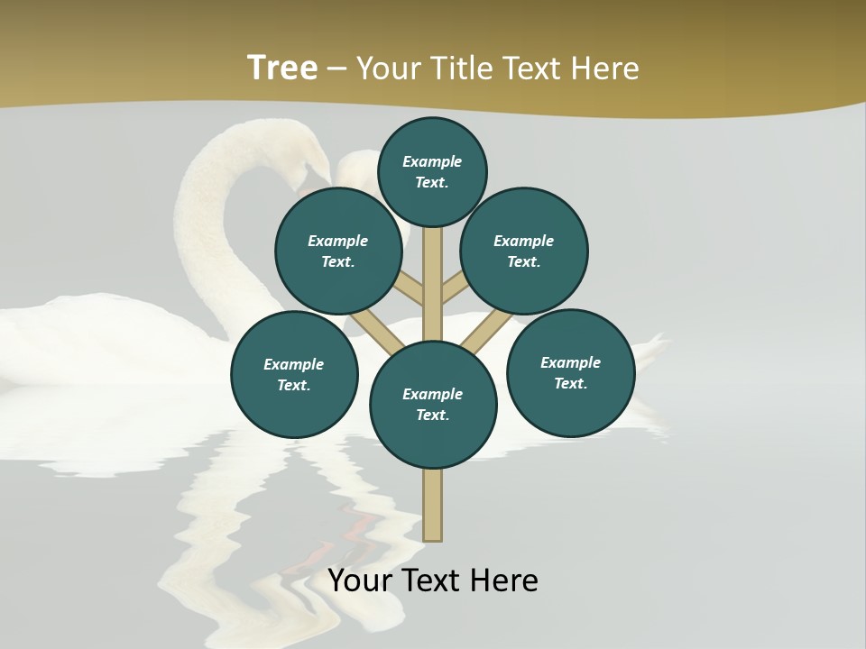 Birds Valentine Valnetines PowerPoint Template