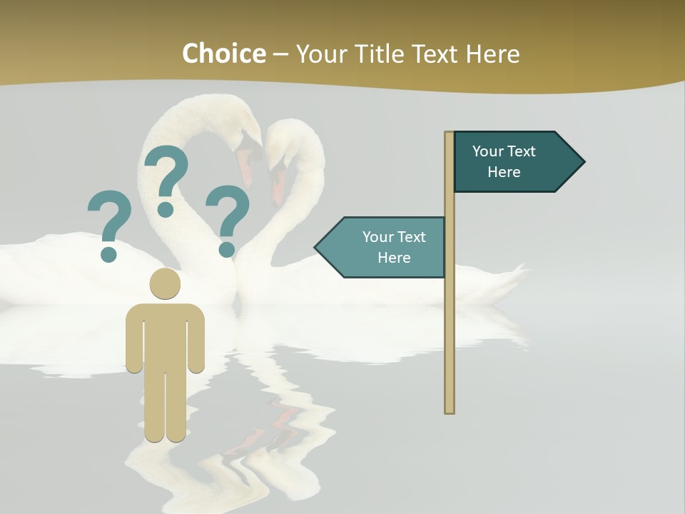 Birds Valentine Valnetines PowerPoint Template