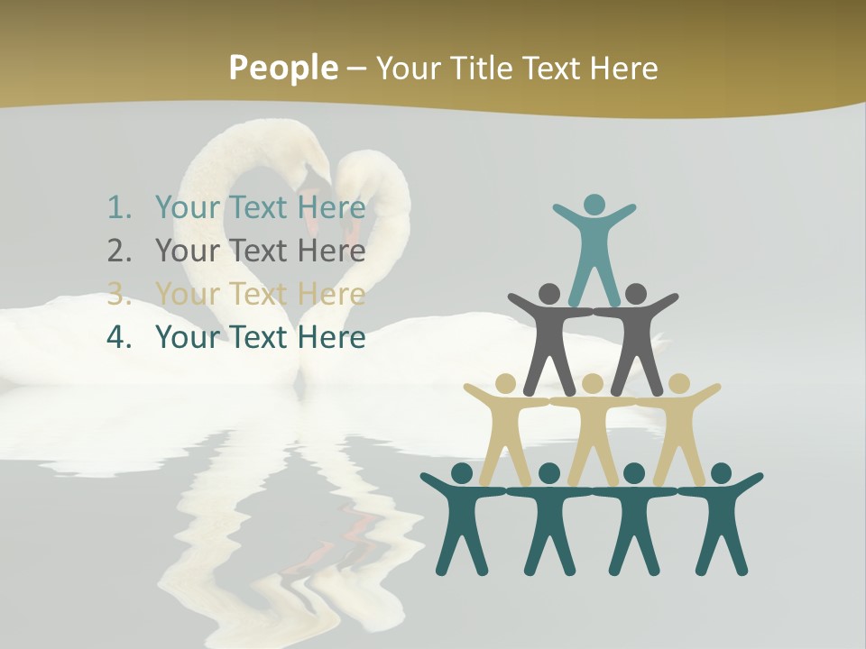 Birds Valentine Valnetines PowerPoint Template