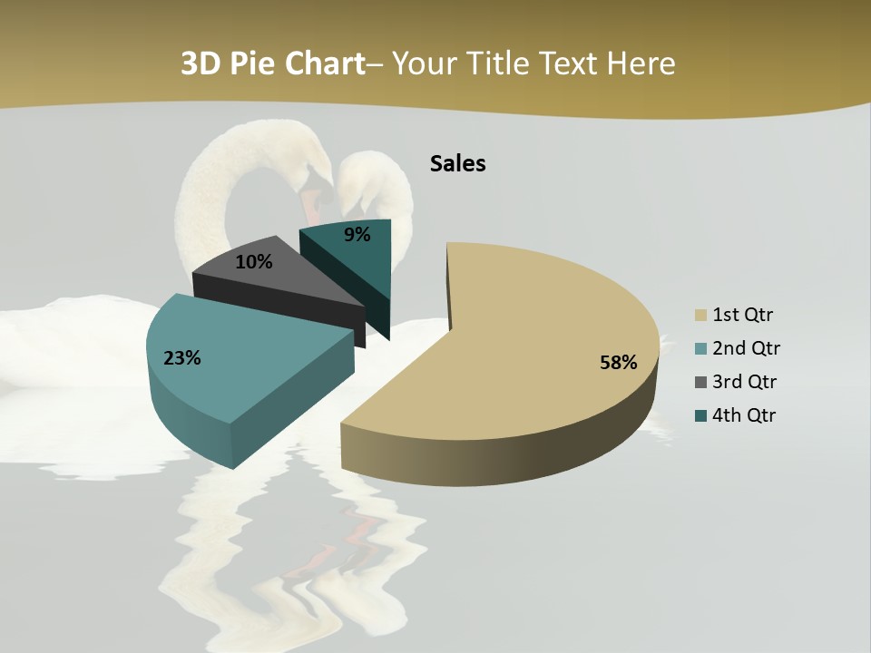 Birds Valentine Valnetines PowerPoint Template