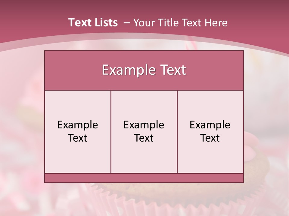 Ballounes Frosting Iced PowerPoint Template