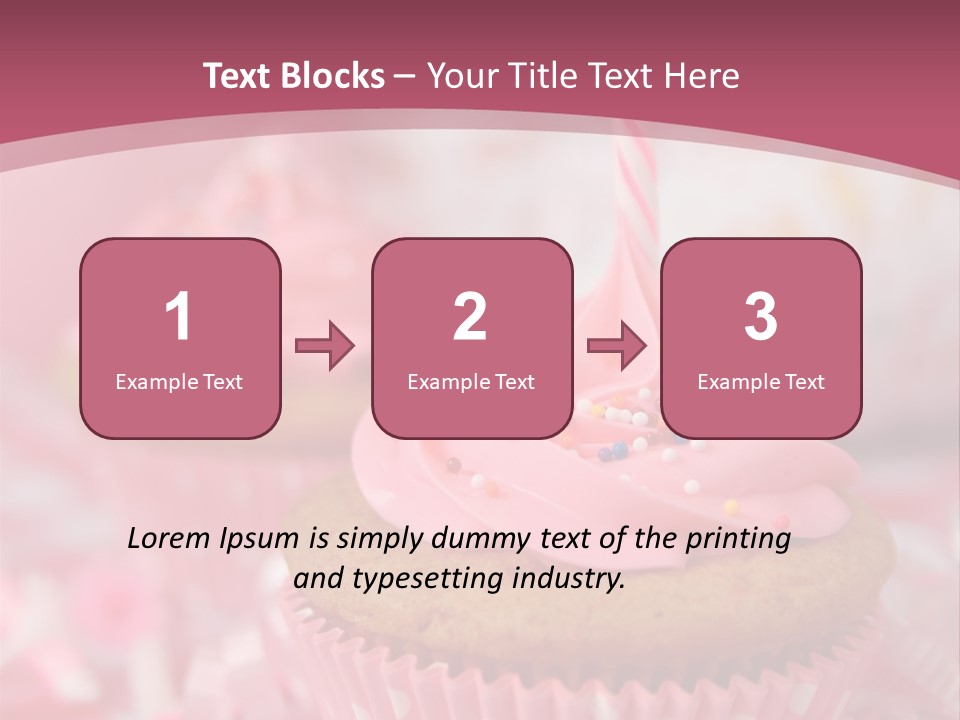 Ballounes Frosting Iced PowerPoint Template