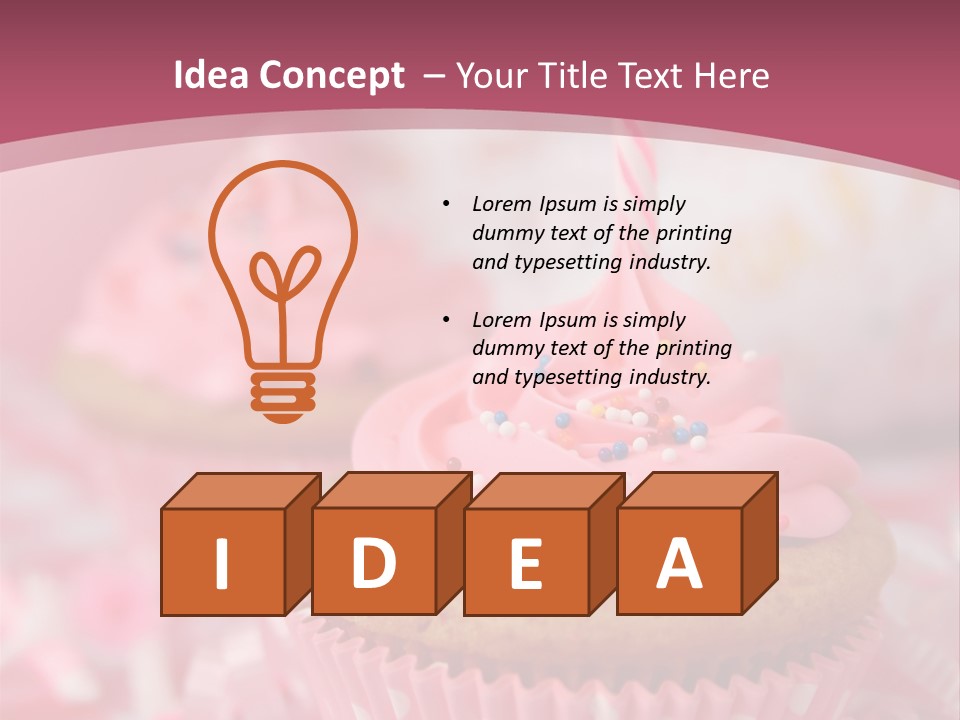 Ballounes Frosting Iced PowerPoint Template