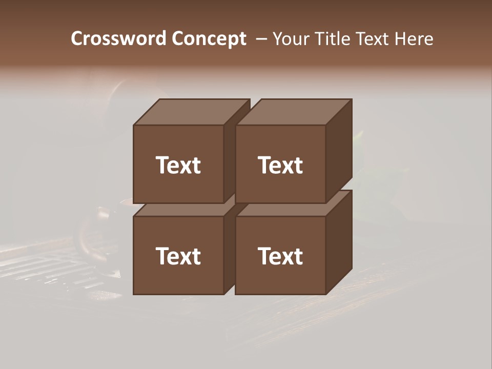 Pottery Horizontal Image PowerPoint Template