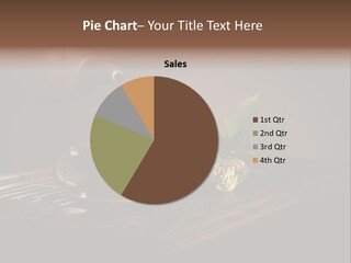 Pottery Horizontal Image PowerPoint Template