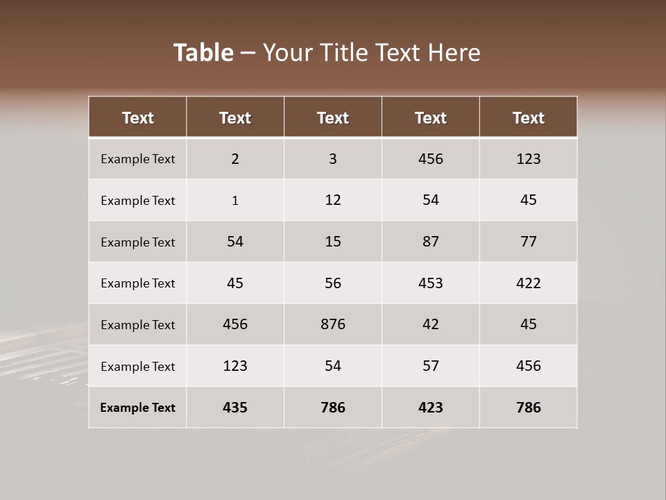 Pottery Horizontal Image PowerPoint Template