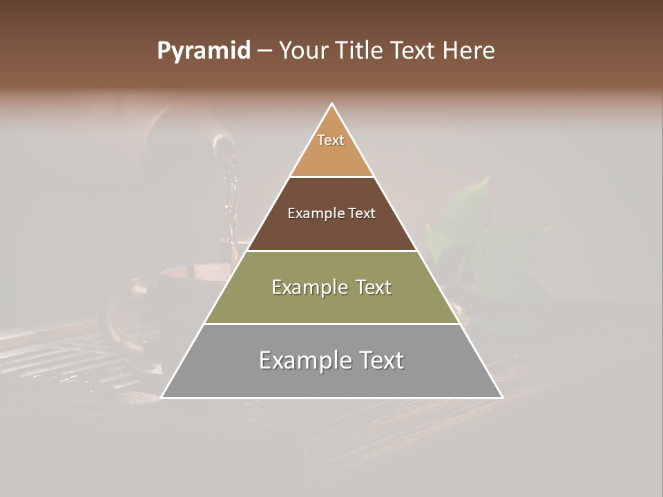 Pottery Horizontal Image PowerPoint Template