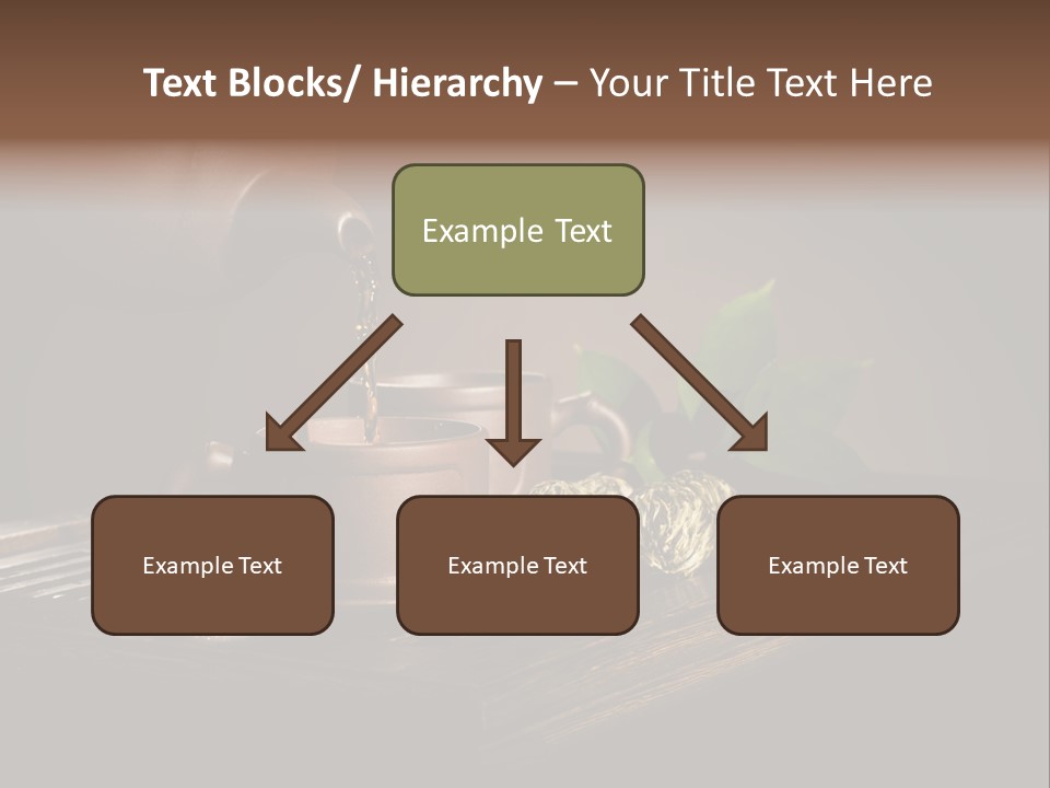 Pottery Horizontal Image PowerPoint Template