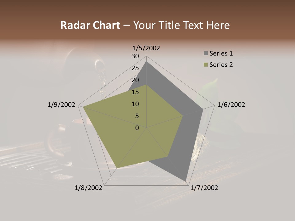 Pottery Horizontal Image PowerPoint Template