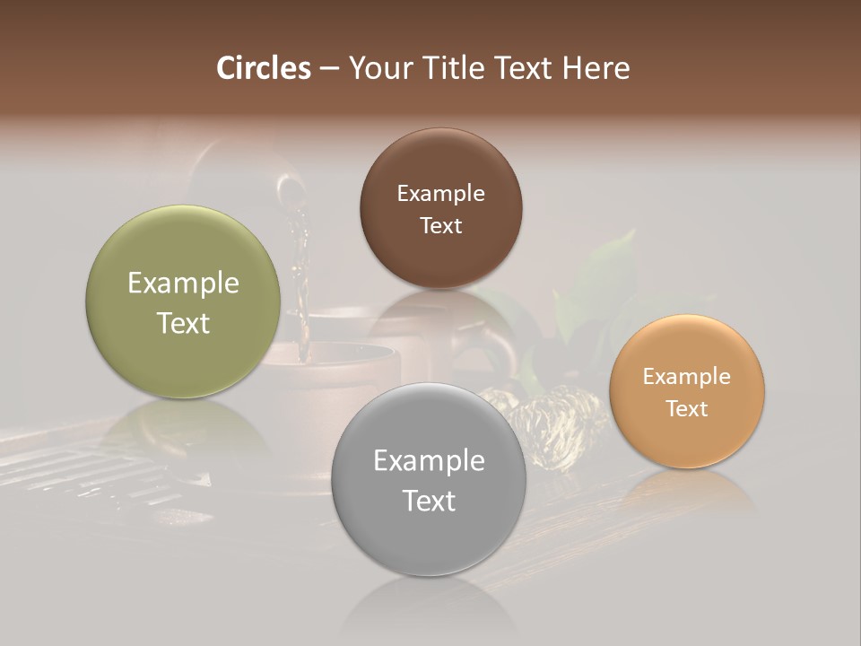 Pottery Horizontal Image PowerPoint Template