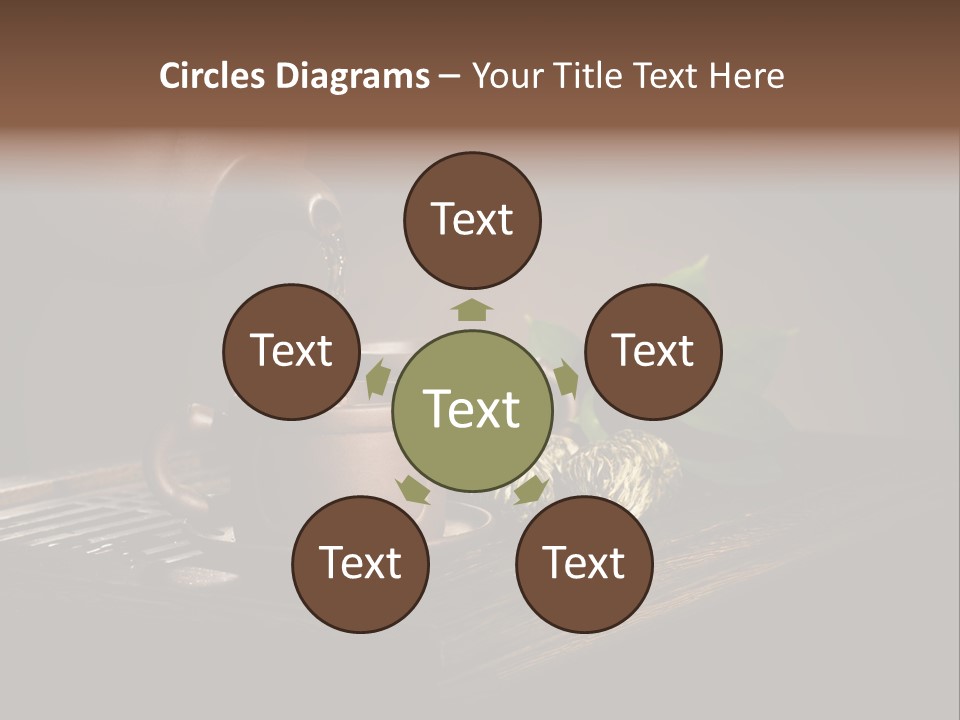 Pottery Horizontal Image PowerPoint Template