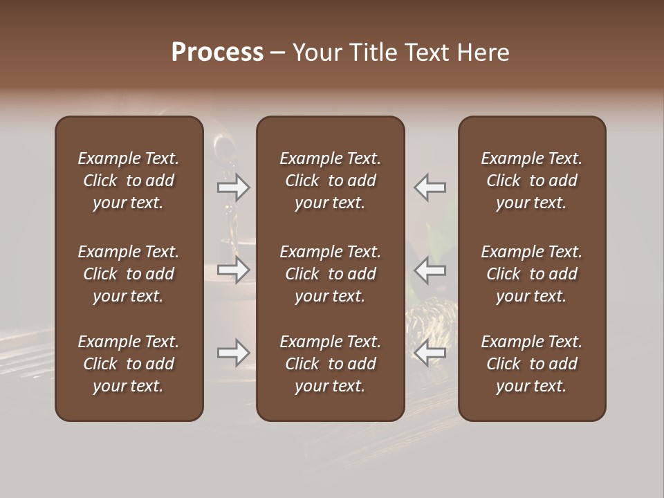 Pottery Horizontal Image PowerPoint Template