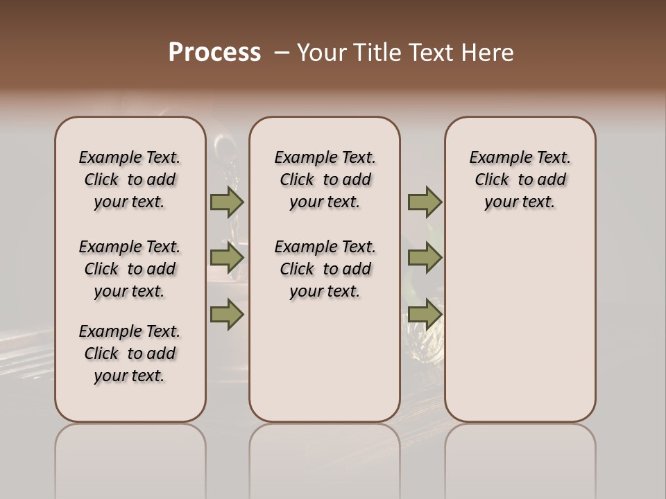 Pottery Horizontal Image PowerPoint Template