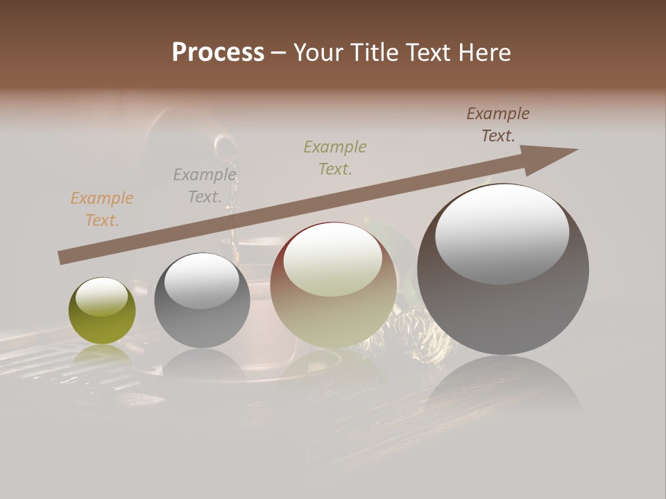 Pottery Horizontal Image PowerPoint Template