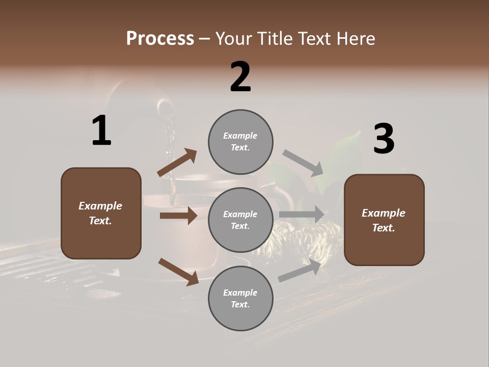 Pottery Horizontal Image PowerPoint Template