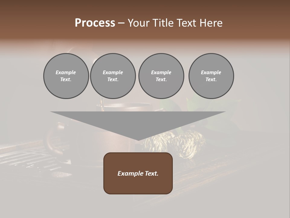 Pottery Horizontal Image PowerPoint Template
