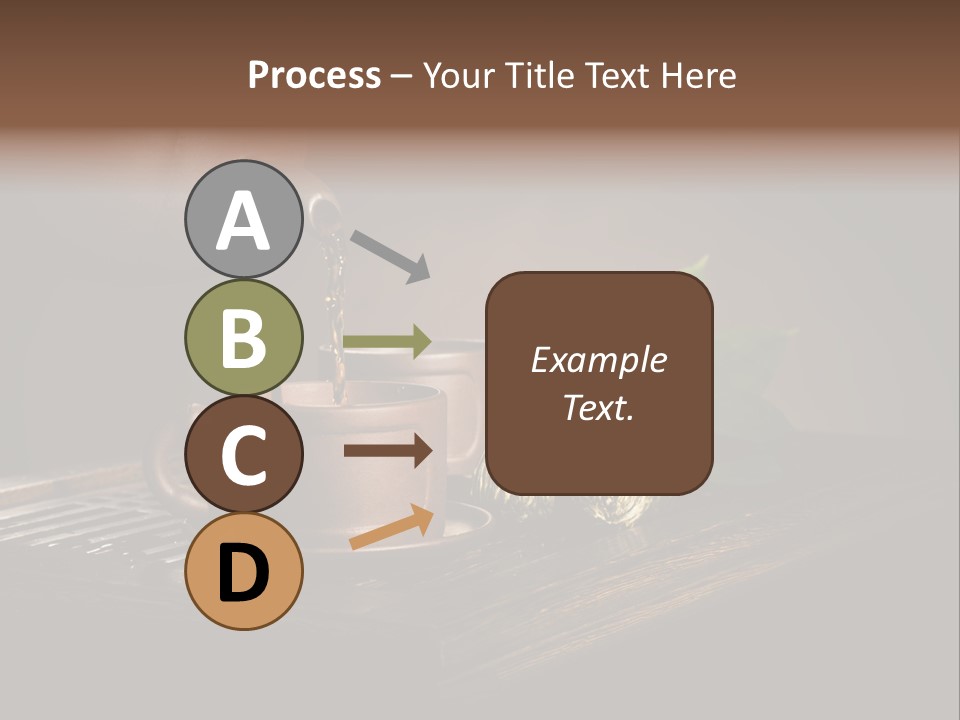 Pottery Horizontal Image PowerPoint Template