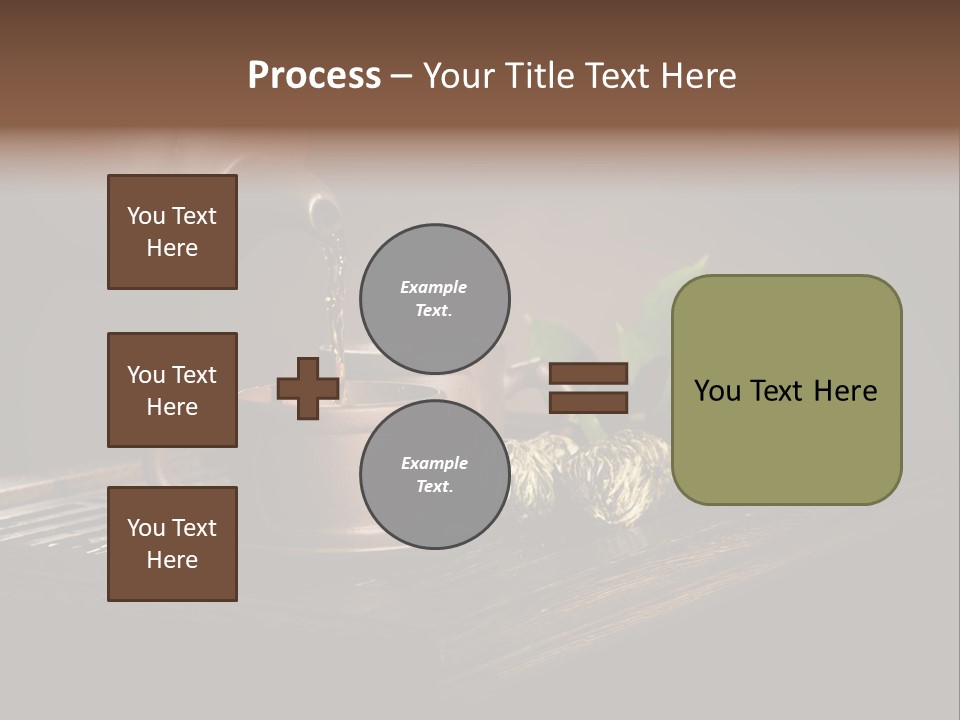 Pottery Horizontal Image PowerPoint Template