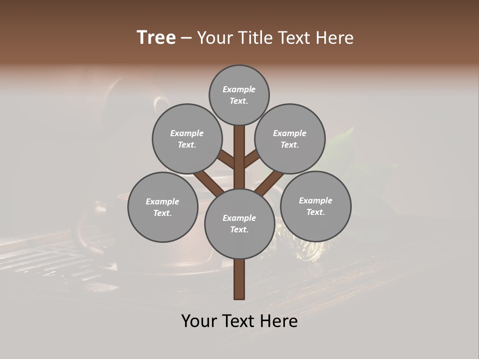 Pottery Horizontal Image PowerPoint Template