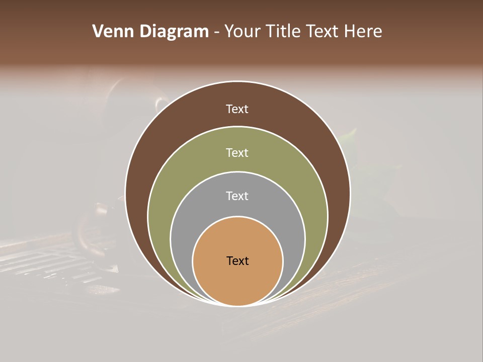 Pottery Horizontal Image PowerPoint Template