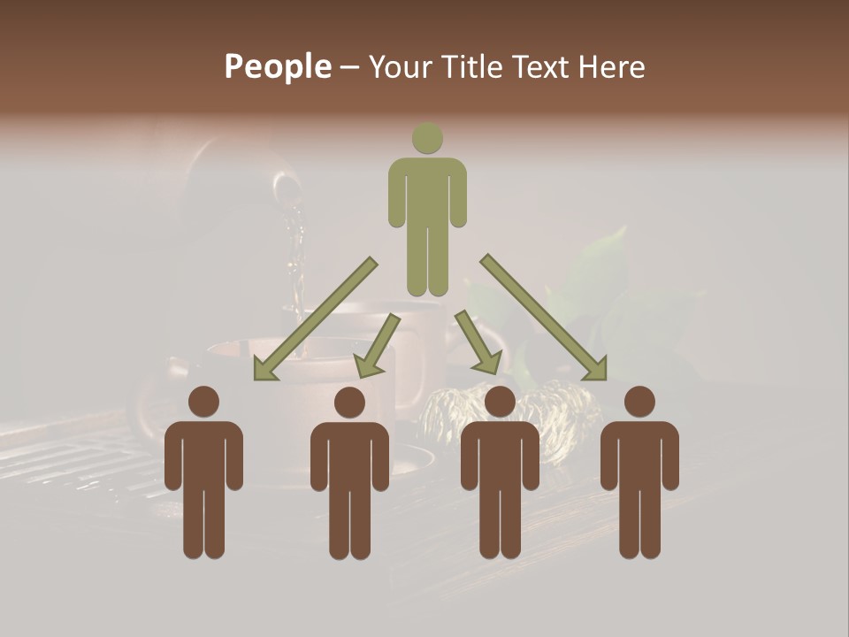 Pottery Horizontal Image PowerPoint Template