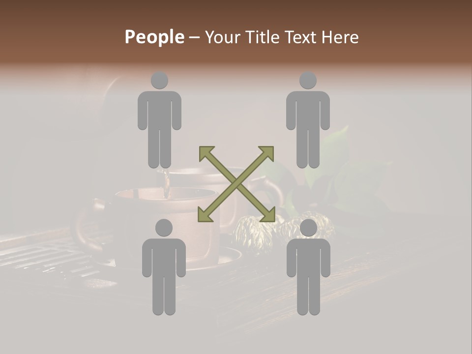 Pottery Horizontal Image PowerPoint Template