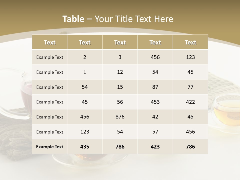 Plant Mug Nature PowerPoint Template