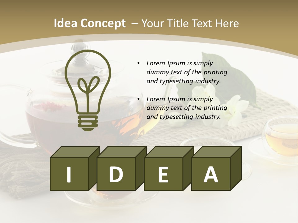 Plant Mug Nature PowerPoint Template