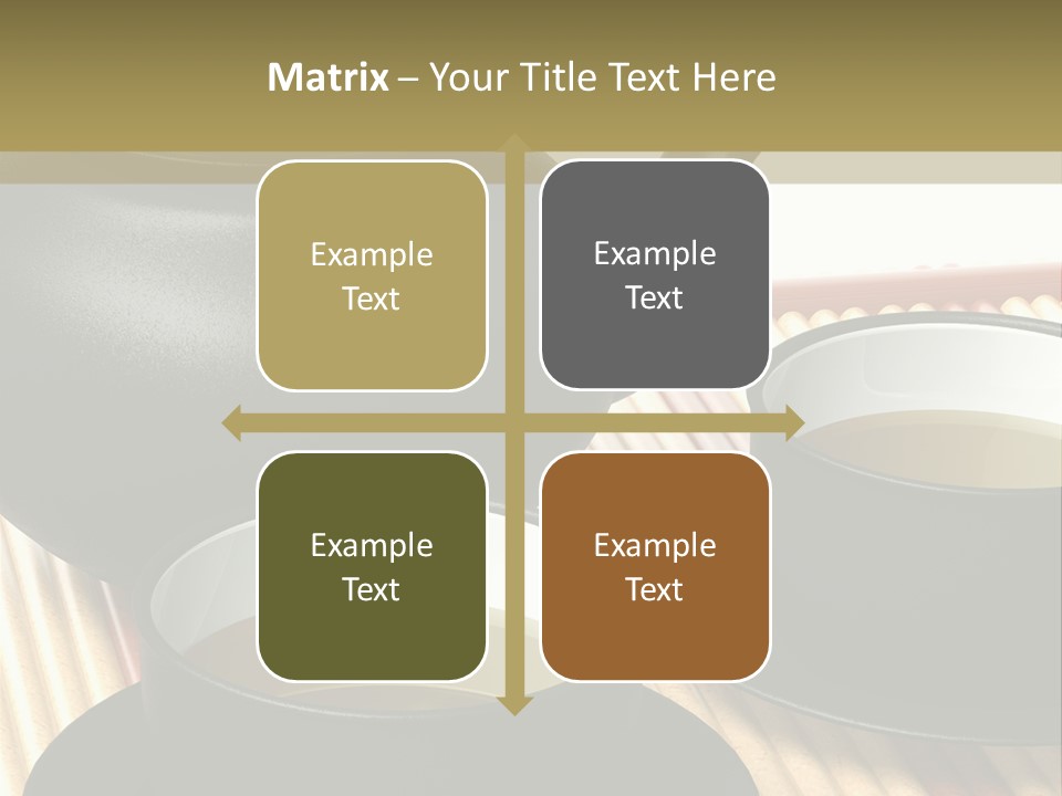 Aroma Bowl Herbs PowerPoint Template