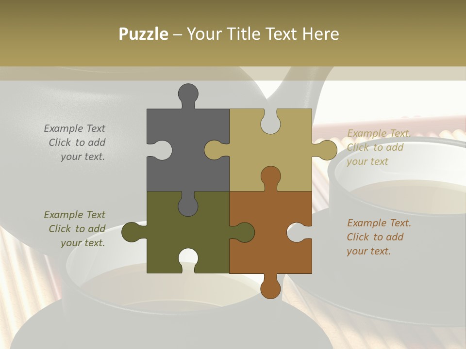 Aroma Bowl Herbs PowerPoint Template