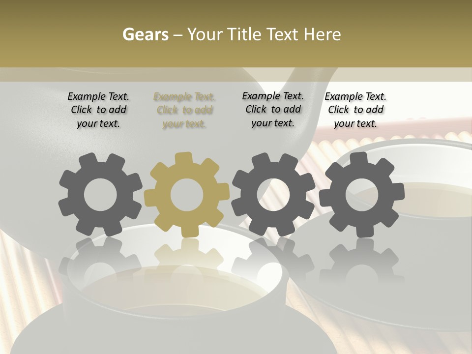 Aroma Bowl Herbs PowerPoint Template