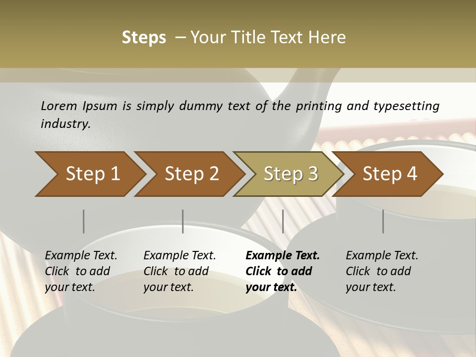 Aroma Bowl Herbs PowerPoint Template