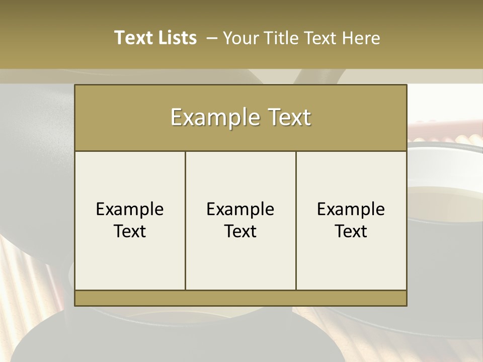 Aroma Bowl Herbs PowerPoint Template