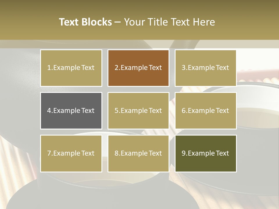 Aroma Bowl Herbs PowerPoint Template