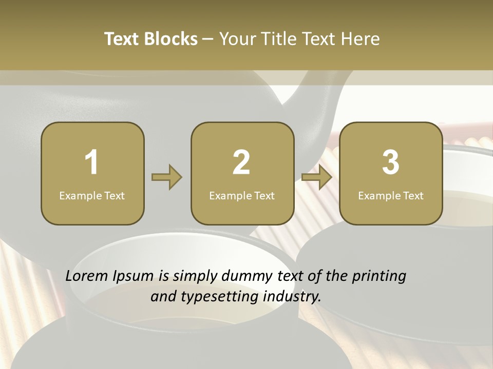 Aroma Bowl Herbs PowerPoint Template