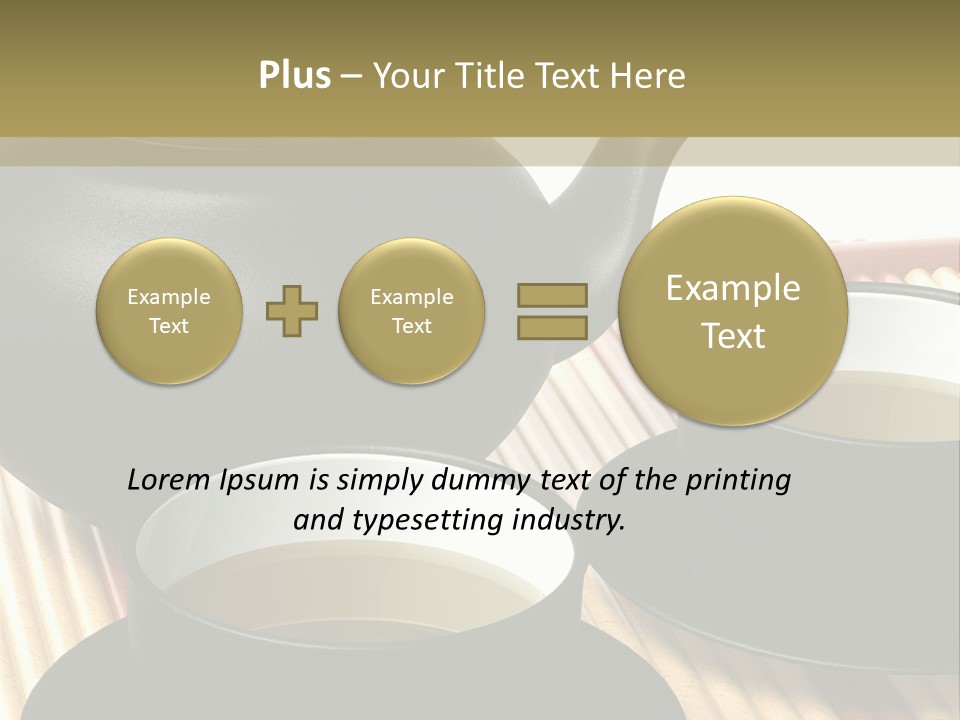 Aroma Bowl Herbs PowerPoint Template