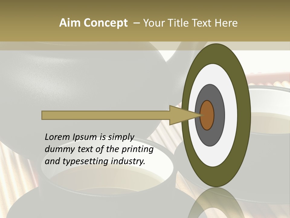 Aroma Bowl Herbs PowerPoint Template