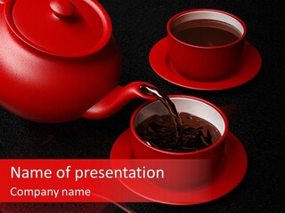 Beverage Jug Diet PowerPoint Template