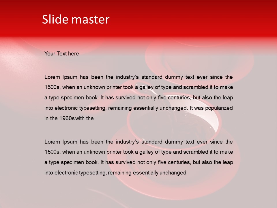 Beverage Jug Diet PowerPoint Template