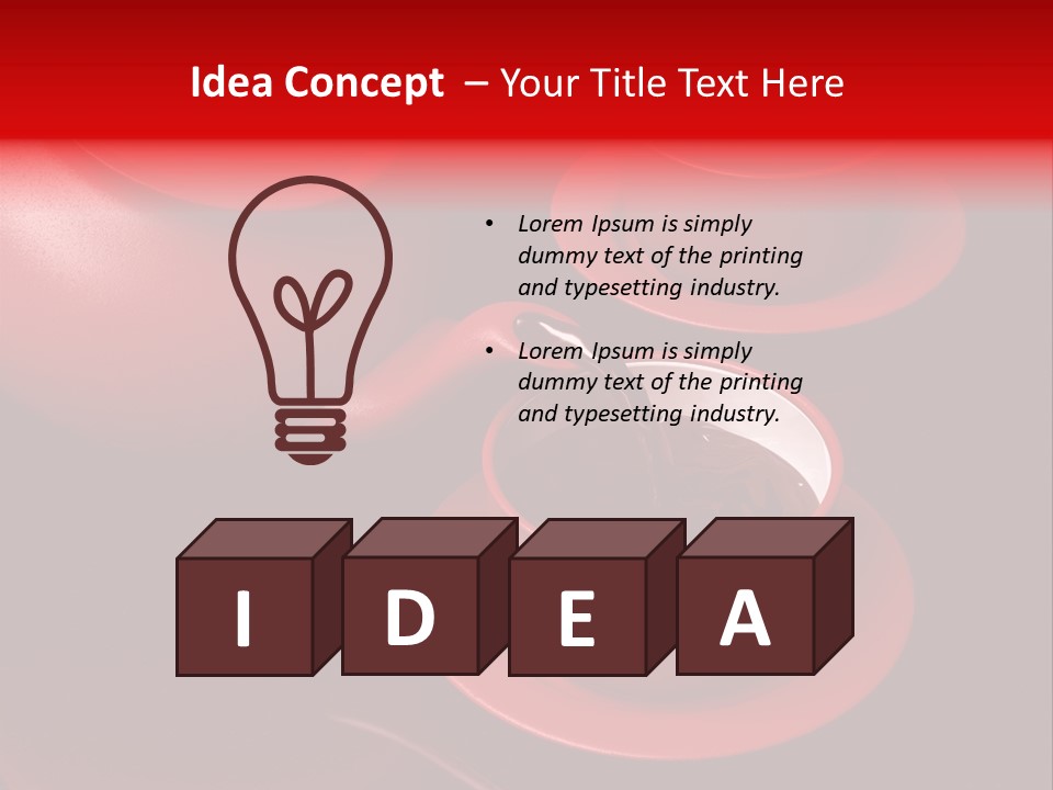 Beverage Jug Diet PowerPoint Template