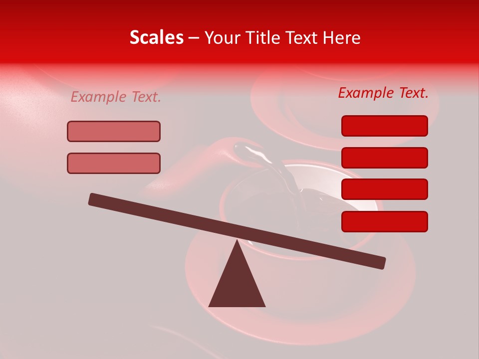 Beverage Jug Diet PowerPoint Template