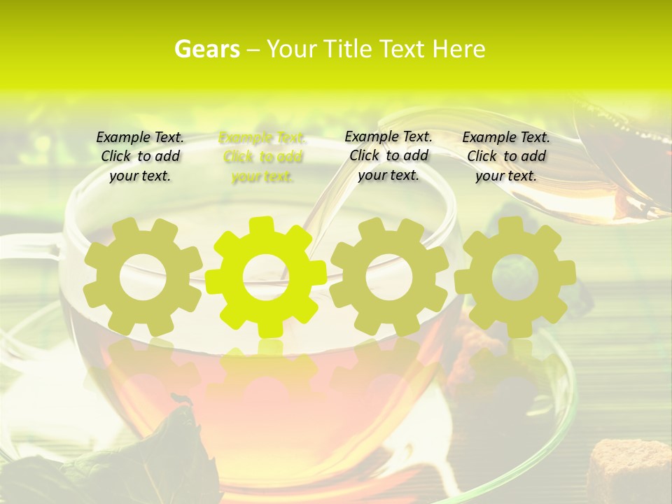 Ooutdoor Beauty Steam PowerPoint Template