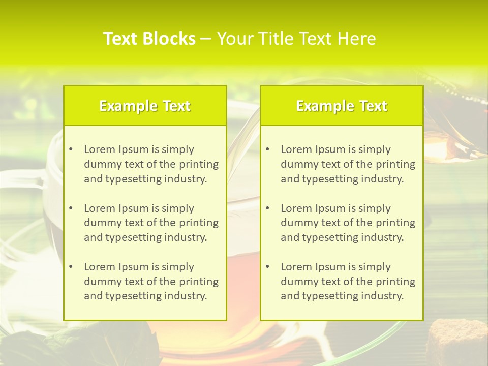 Ooutdoor Beauty Steam PowerPoint Template