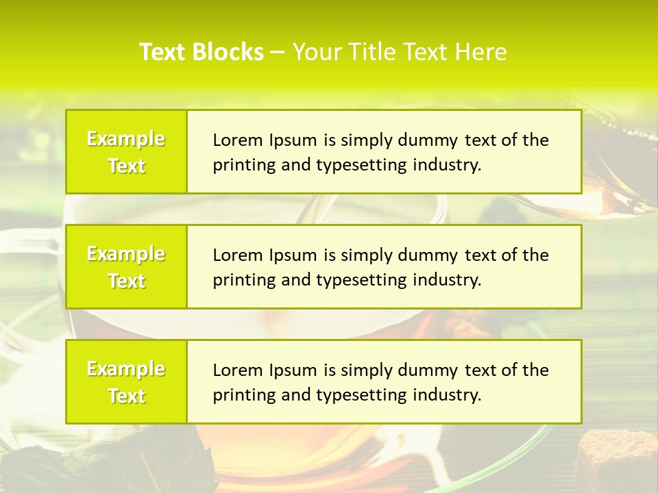 Ooutdoor Beauty Steam PowerPoint Template