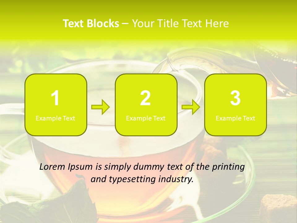 Ooutdoor Beauty Steam PowerPoint Template