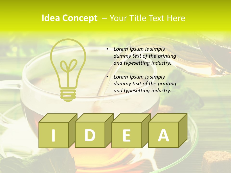 Ooutdoor Beauty Steam PowerPoint Template