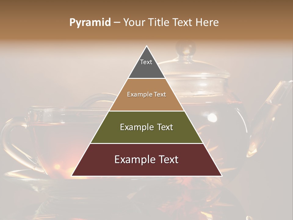 Ceremony Leaf Glass PowerPoint Template